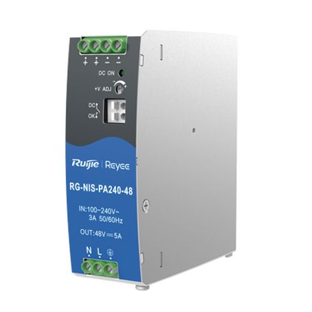 fuente de alimentacion acdc 240w dinrail para switch industrial 