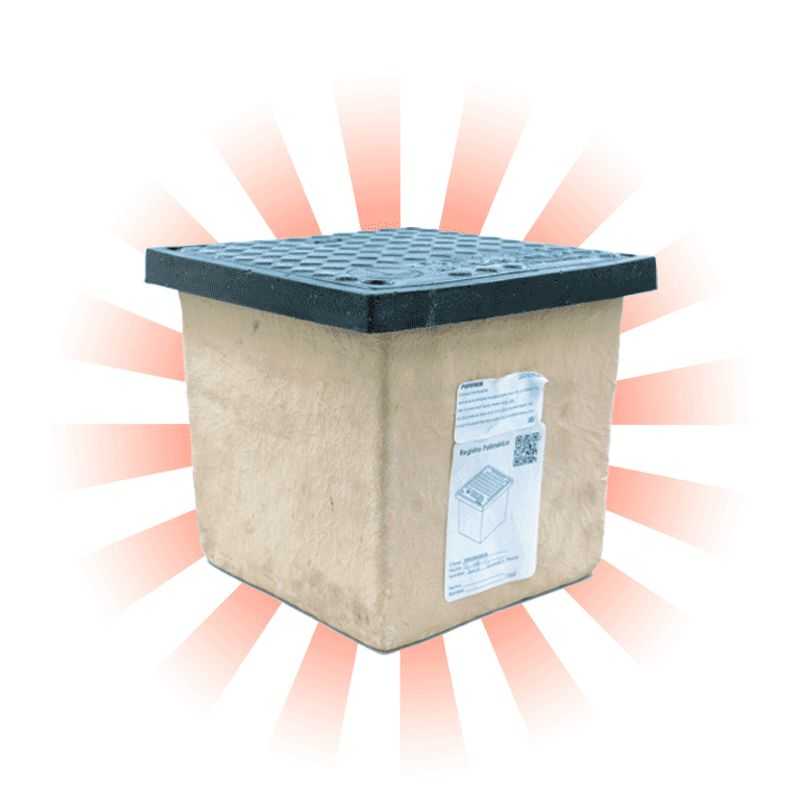 Parres Rspg30x30x30 Registro Polimérico Serie Power Ground 30x30x30 / Sobrepedido/