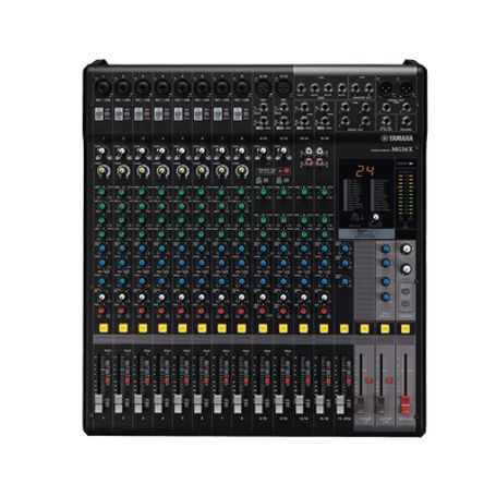 Mezcladora De Audio  16 Canales  10 Entradas De Micrófono  Entradas De Linea  Efectos  (mg16x)
