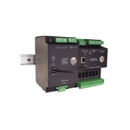 Fuente De Distribución De 6 Salidas Control Y Monitoreo Ethernet Vo 1060v Dc Para Montaje En Riel Din