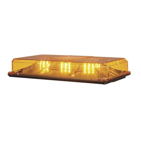mini barra de luces highlighter led ambar domo ambar montaje permanente ideal para seguridad privada