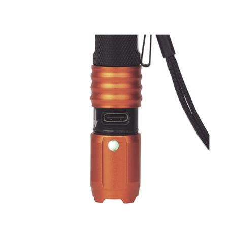 Linterna Led De Bolsillo Recargable E Impermeable Con Correa