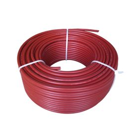 cable fotovoltaico rojo  6mm² 10awg  material cobre  2000v  rollo de 50 m