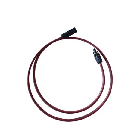 Cable Fotovoltaico 1 M Rojo Calibre 10 Awg Con Terminal Mc4m En Ambos Extremos Cable Fotovoltaico 1 M Rojo Calibre 10 Awg Con Terminal Mc4m En Ambos Extremos