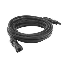 cable fotovoltaico 25 m negro calibre 10 awg con terminales mc4 en ambos extremos216100