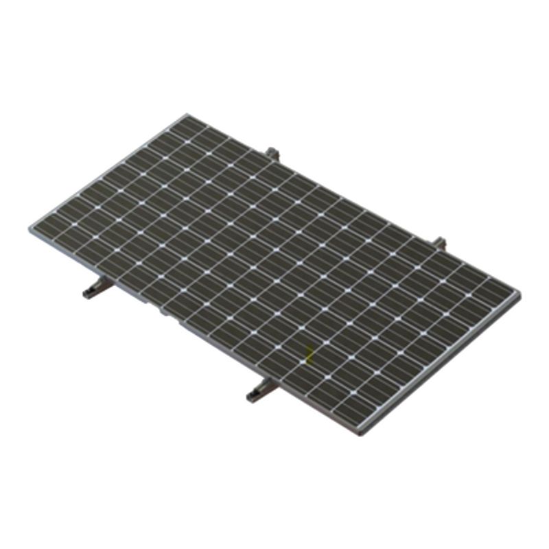 MONTAJE PARA PISO DE CONCRETO PARA 1 MODULO FOTOVOLTAICO DE 450/660W