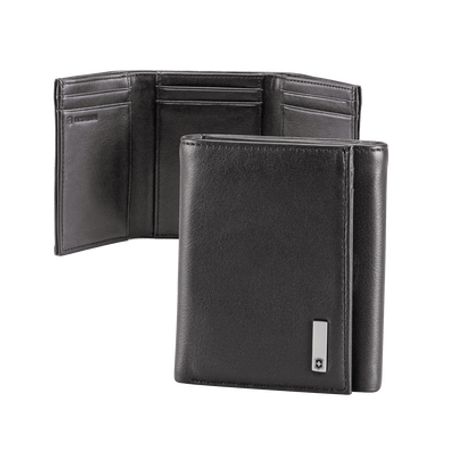 Cartera De Piel Con Compartimento Para Identificación