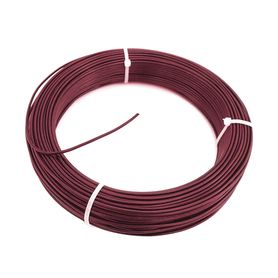 cable fotovoltaico rojo  6mm² 10awg  material cobre  2000v  rollo de 25 m