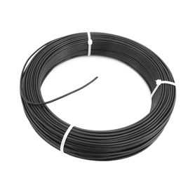 cable fotovoltaico negro  6mm² 10awg  material cobre  2000v  rollo de 25 m