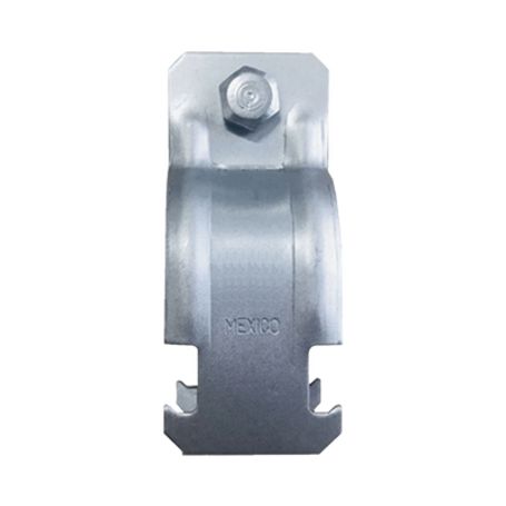 abrazadera unicanal para conduit cédula 40 de 34 19 mm