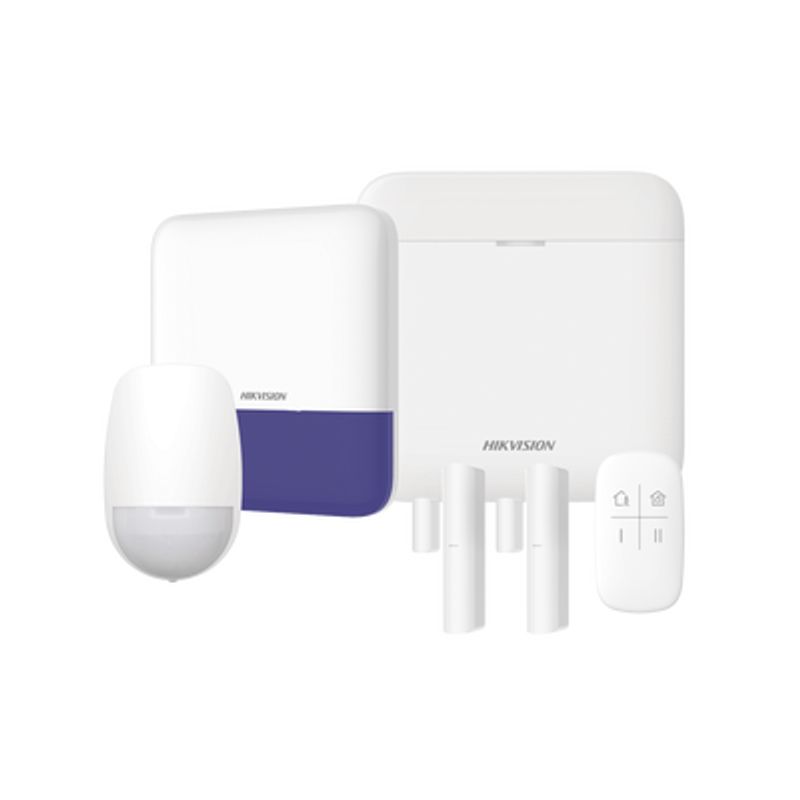 (ax Pro) Kit De Alarma Ax Pro Con Gsm (3g/4g) / Incluye 1 Hub Con Bateria De Respaldo / 1 Sensores Pir / 2 Contactos Magnéticos 