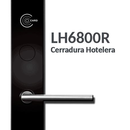 Zkteco Lh6800rpsmmfpak  Paquete  Hotelero Con Cerradura Inteligente Y Ahorrador De Energia Con Tecnologia Mifare 13.56 Mhz