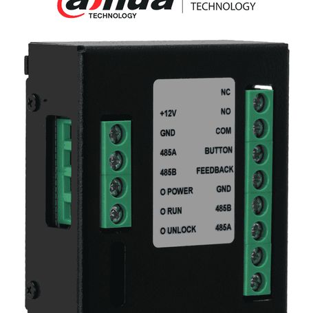 Dahua Dhidee1010bs2  Modulo De Control De Acceso Para Segunda Puerta/ Compatible Con Videoporteros Dahua/ Comunicación Rs485/ Co