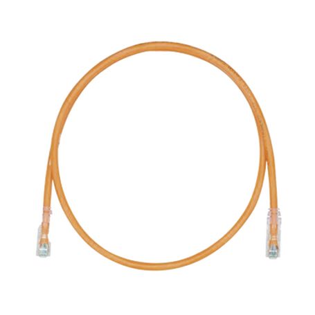 Cable De Parcheo Tx6 Utp Cat6 24 Awg Cm Color Naranja 8 Metros
