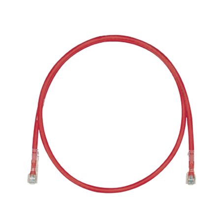 Cable De Parcheo Tx6 Utp Cat6 24 Awg Lszh Color Rojo 8 Metros