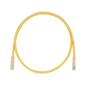 cable de parcheo tx6 utp cat6 24 awg lszh color amarillo 8 metros