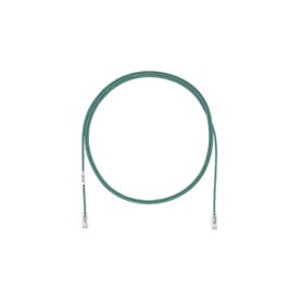 cable de parcheo tx6 utp cat6 diámetro reducido 28awg color verde 9 ft 