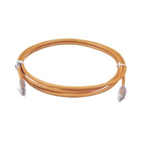 cable de parcheo tx6 utp cat6 24 awg cm color naranja 5 ft195916