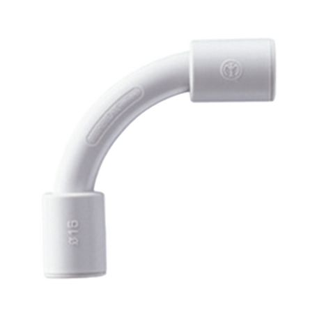 curva morbidx  ip67  libre de halógenos  ø 25mm  gris ral7035