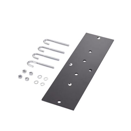 kit de conexión a rack para escalerillas de 12 y 6 in de ancho de acero color negro