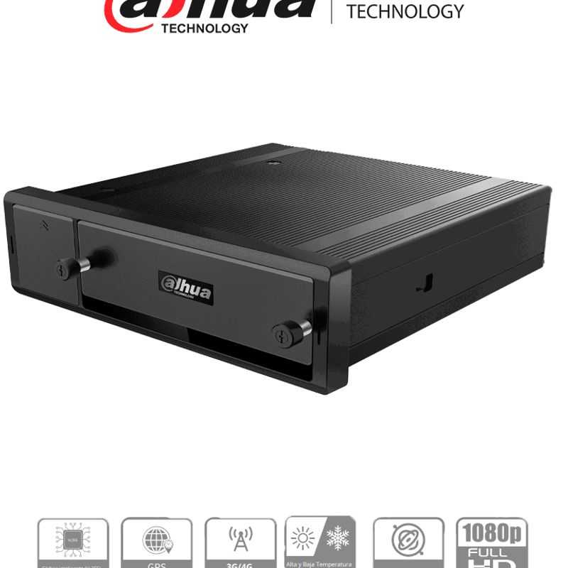 Dahua Dhimxvr4104gfi  Dvr Movil De 4 Canales Hdcvi 1080p4 Canales Ip/ H.265/ Gps/ 4g/ Soporta 1 Hdd 2.5 Pulgadas  1 Tarjeta Sd/ 