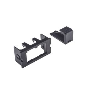 adaptador de 2 módulos minicom para marcos interlink color negro 1 pieza 