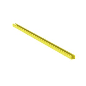 canaleta fiberrunner™ 2x2 sin tapa de pvc rigido color amarillo 18 m de largo184803