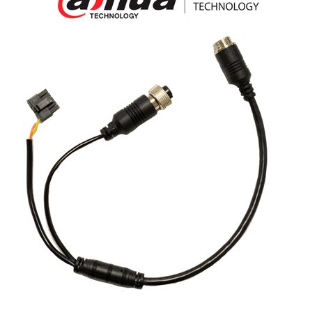 Dahua Cable Convertidor  Cable Doble/ M12 Macho De 7 A 4 Pines / M12 Hembra 4 A 10 Pines / Para Uso Con Cable Extensor De 7 Pine