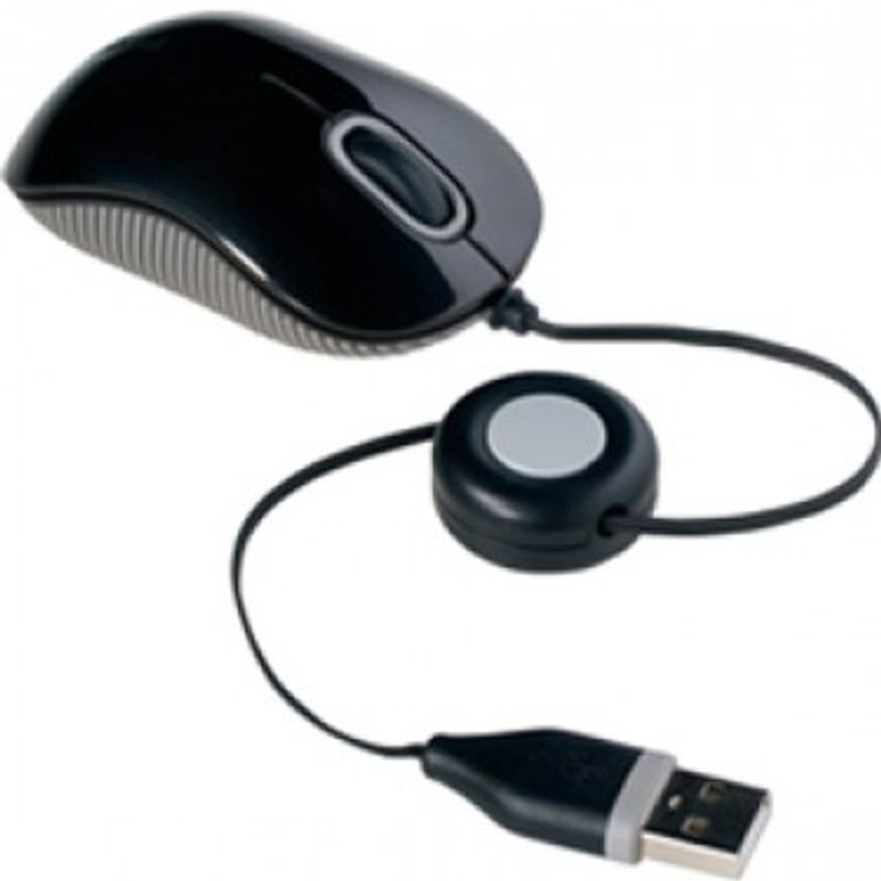Mouse TARGUS Negro 3 botones USB Óptico IDCARDKR2K 