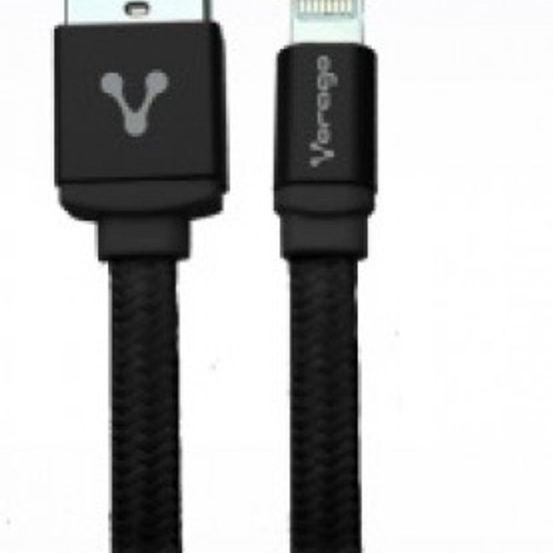 Vorago CAB119 USB A Lightning Macho/Macho Derecho Derecho Negro IDCARDKR2K 
