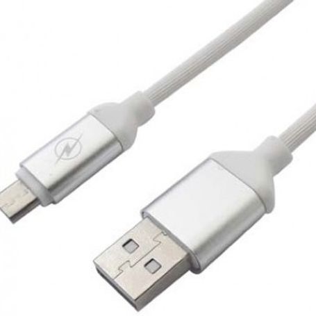 Cable USB 2.0 a Micro 2.0 BROBOTIX 161208B USB Micro USB Color blanco IDCARDKR2K 