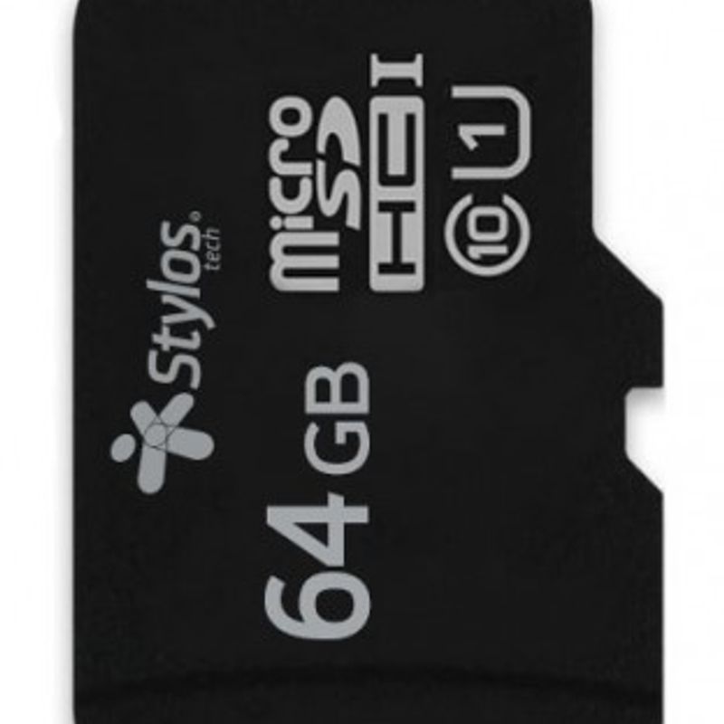 Memoria Micro SD 64GB S/A Stylos. STMSDS4B IDCARDKR2K 