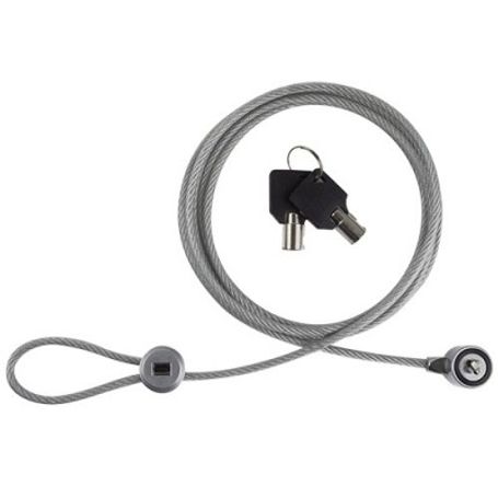 Candado para laptop (PC160076) Acero recubie PERFECT CHOICE PC160076 Llave Plateado Acero 2 m Laptops IDCARDKR2K 