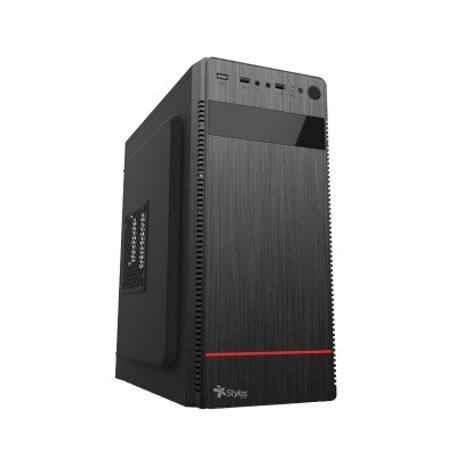 gabinete micro atx stylos stpgac4b