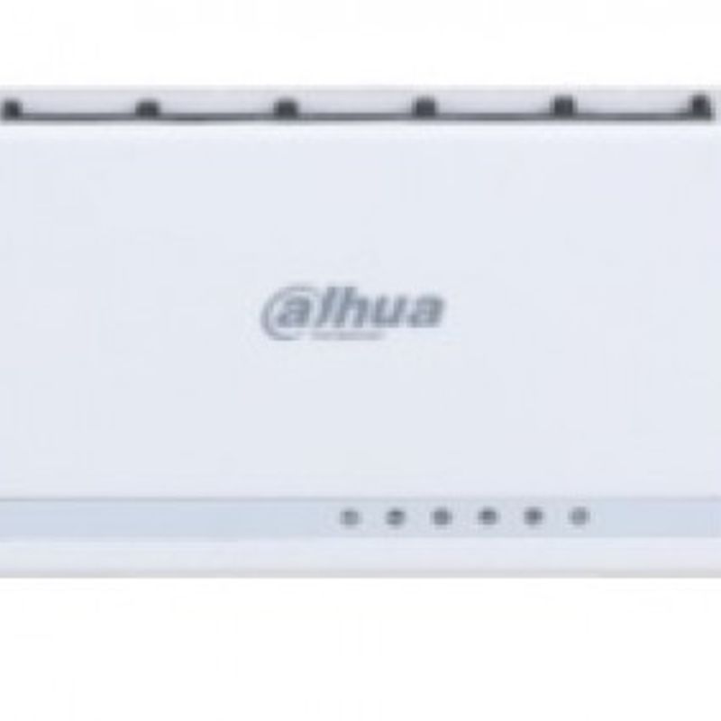 Switch para Escritorio de 5 Puertos DAHUA DHPFS30055ETL / No administrable / Fast Ethernet 10/100Mbps / Diseno Compacto / Capa 2