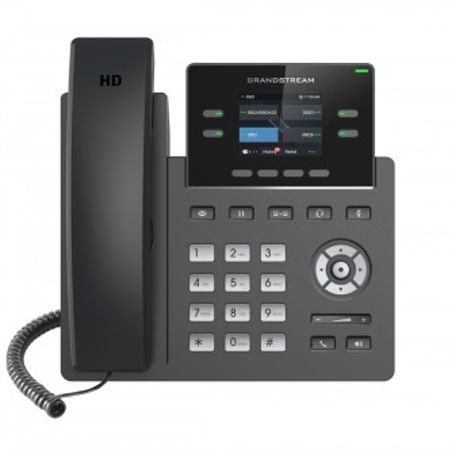 Teléfono IP Grandstream GRP2612P IDCARDKR2K 