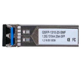 dahua gsfp131020smf módulo óptico gigabit doble fibra monomodo puerto lc envio de 1310nm y recepción de 1310nm distancia de tra