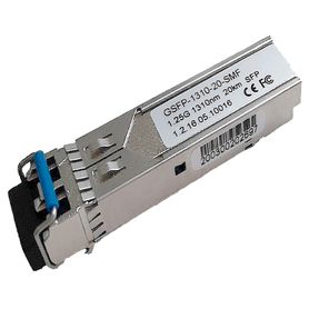 dahua gsfp131020smf módulo óptico gigabit doble fibra monomodo puerto lc envio de 1310nm y recepción de 1310nm distancia de tra