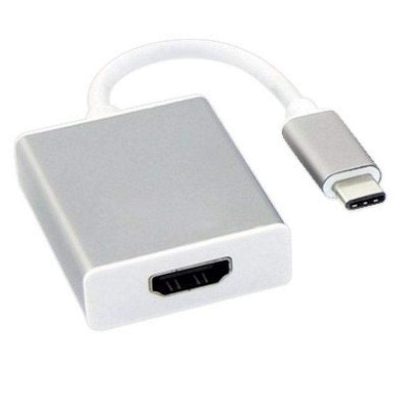 Convertidor USB Tipo C a HDMI BROBOTIX 569441 Blanco IDCARDKR2K 