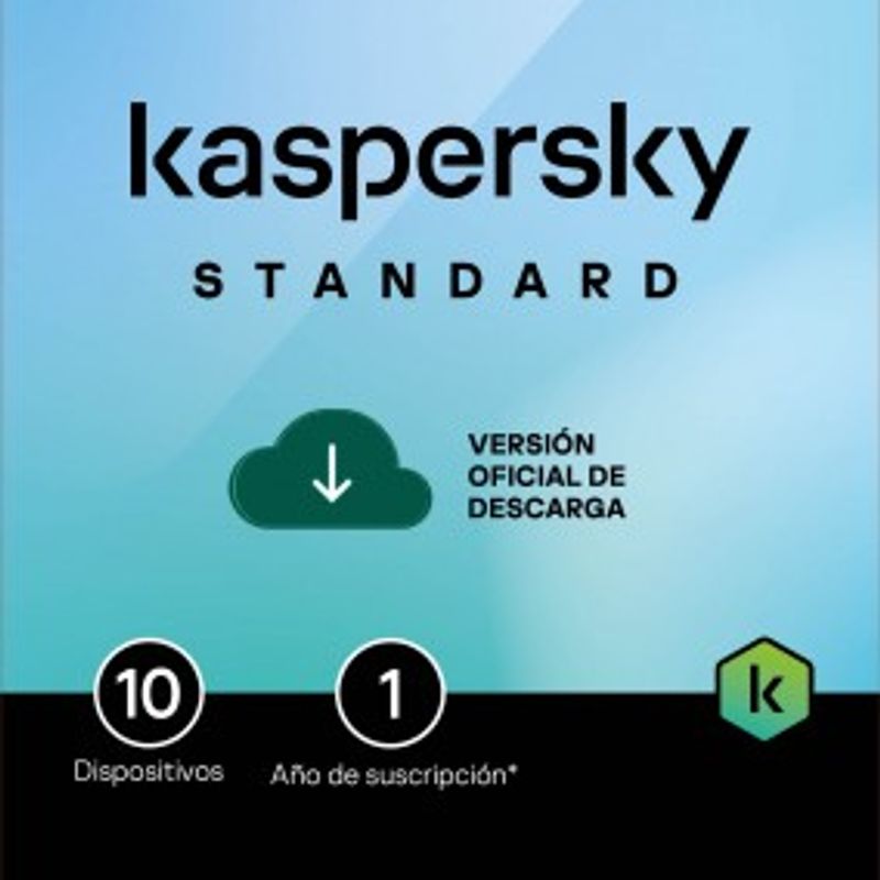 Kaspersky Standard 10 Dispositivos 1 Ano (Antivirus) IDCARDKR2K 