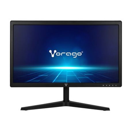 Monitor Vorago LED Widescreen de 19.5 pulgadas 1600x900 75Hz VGA  HDMI Incluye cable HDMI  IDCARDKR2K 