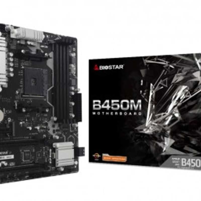 Motherboard BIOSTAR B450MXS conjunto de chips AMD B450 TL1 