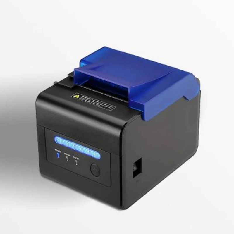 NS Tech Mini Printer Térmica NATIONALSOFT 80303 Térmica directa Alarma sonora y luz USB/Serial/LAN IDCARDKR2K 