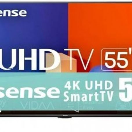 Televisor Hisense 55A65KV 55 pulgadas LED 4K UHD 3840 x 2160 Pixeles SMART VIDAA IDCARDKR2K 