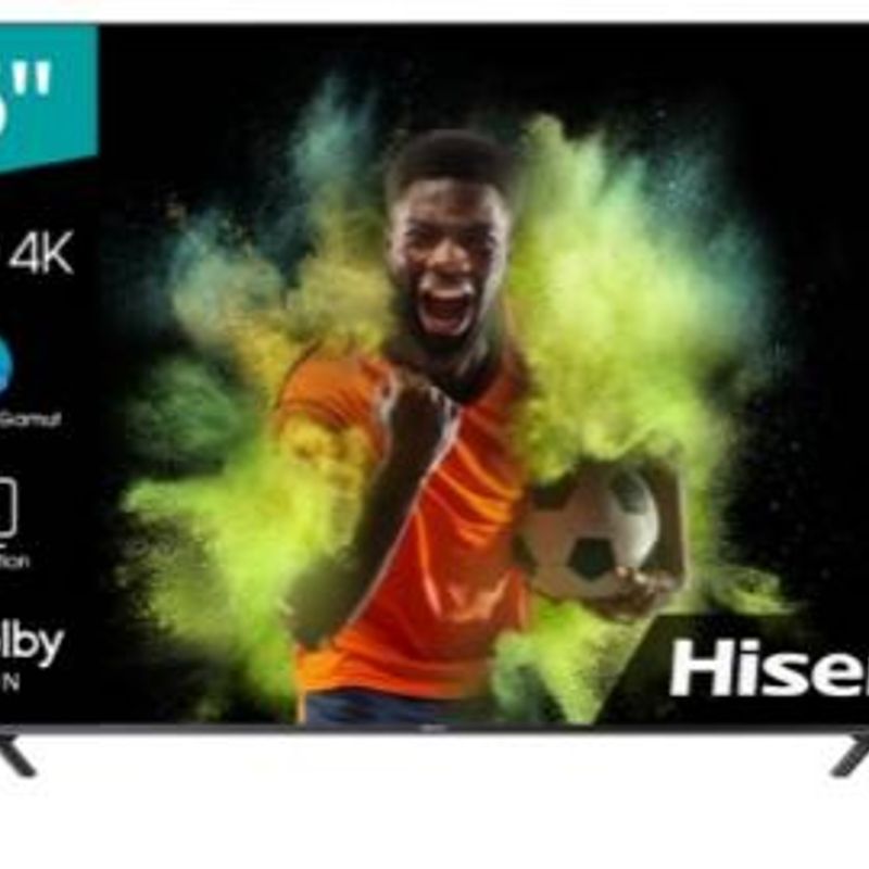 Televisión Hisense 85A75H  85 pulgadas  LED 4K UHD 3840 x 2160 Pixeles 8 ms SMART GOOGLE IDCARDKR2K 
