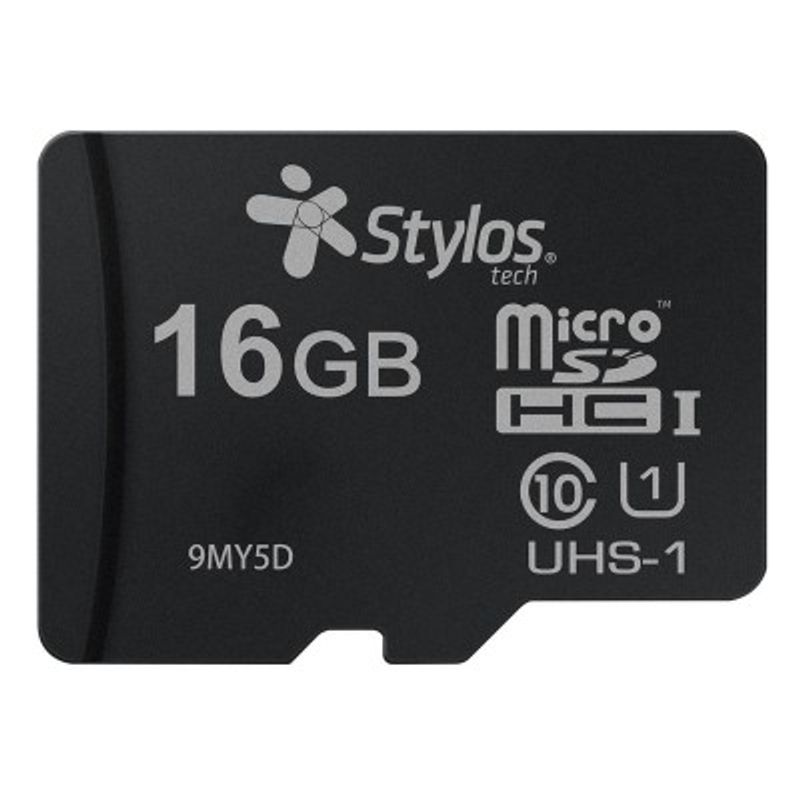 Memoria Micro SD 16GB C10 S/A STYLOS STMS164B. IDCARDKR2K 