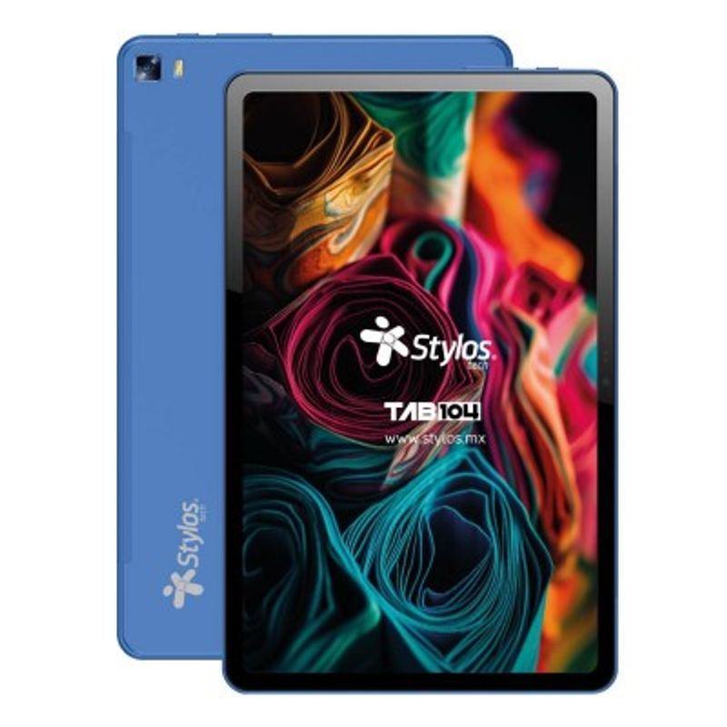 Tableta 10.4 pulgadas 4128GB Azul con funda Stylos. STTA1041A IDCARDKR2K 