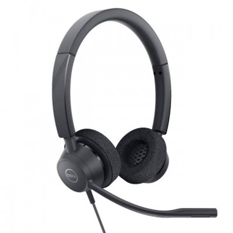 Dell Wired Stereo Headset  WH3022 IDCARDKR2K 