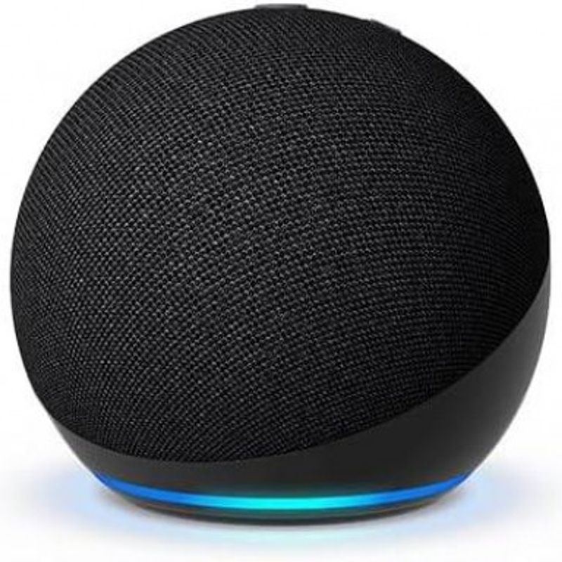 Amazon Echo Dot 5th Gen con asistente virtual Alexa B09B8V1LZ3 Charcoal IDCARDKR2K 