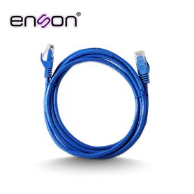 patchcord utp cat6a enson p6a021l forro pvc azul 4 pares calibre conductor 26 awg uso interior longitud 7pies 21 metros